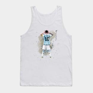 Leo Messi Argentina Tank Top